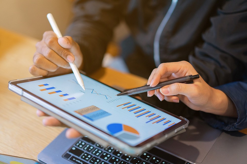 viewing graphs on iPads