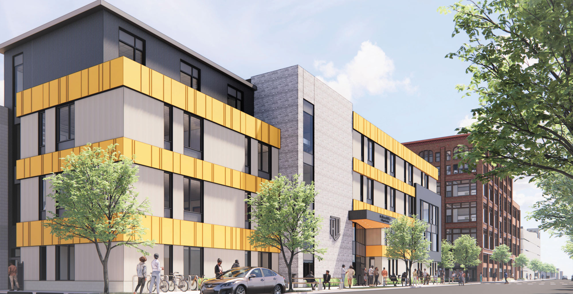 Dr. Howard Fuller Collegiate Academy’s new school building in Bronzeville