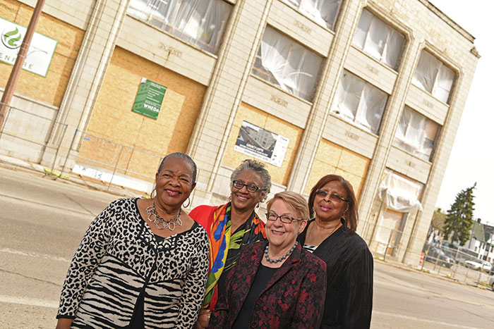 Pictured (left to right) Jeanette Mitchell,  Margaret Henningsen, Marsha Huff, Deloris Sims