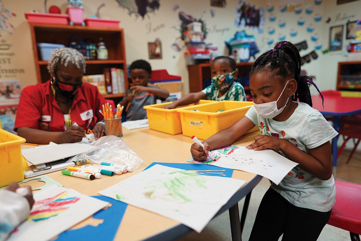 Only God Can Children’s Academy received an unrestricted stabilization grant in 2020 to help it confront the challenges associated with COVID-19.