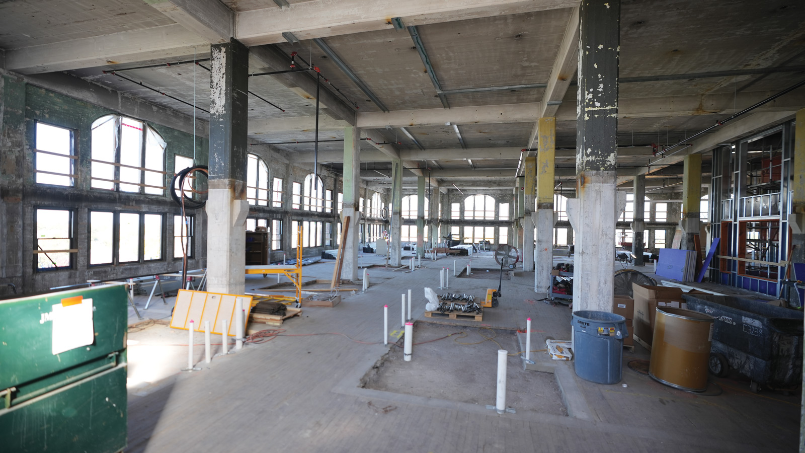 The Residences at ThriveOn King in construction phase