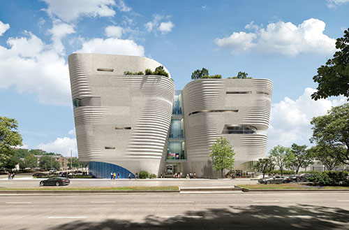 Artist rendering of the new Nature & Culture Museum of Wisconsin