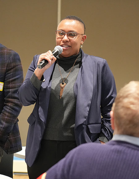 Trenice Ferguson says she is a prime example of the impact that the Cream City Foundation has had in the region. She received a foundation scholarship to pursue her master’s in public service at Marquette University. She now serves on CCF’s board.