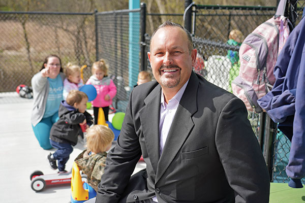 Rob Johnson, executive director of the Kettle Moraine YMCA and a West Bend Community Foundation board member.